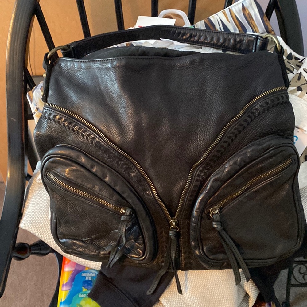 C.Z. Falconer leather shoulder bag.  Gently used.  Beautiful leather bag.